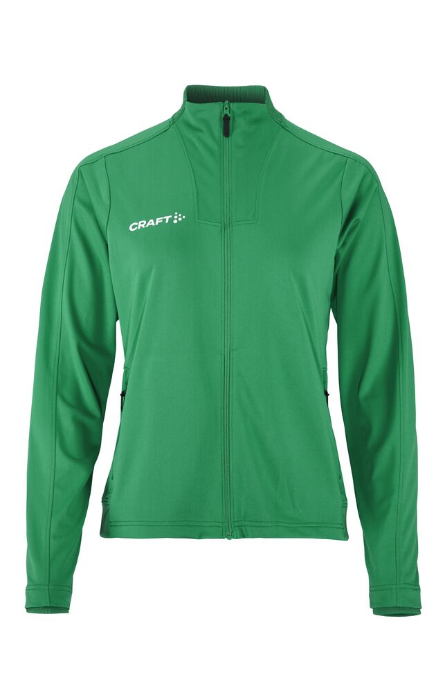 Craft Evolve 2.0 Full Zip Jacket W sportjassen team green