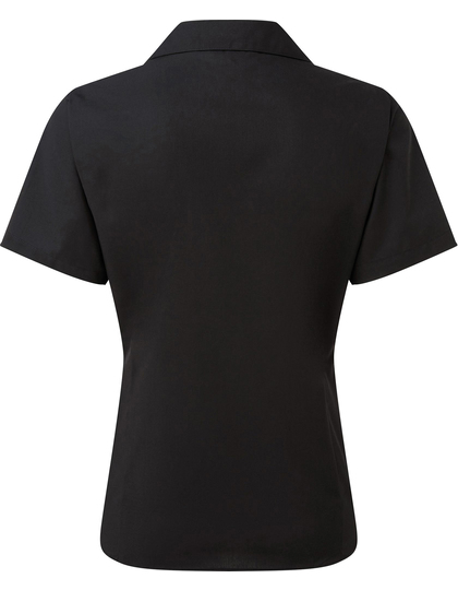 Premier Workwear Women´s Poplin Short Sleeve Blouse blouse detailfoto