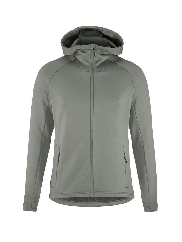 Craft ADV Explore Power Fleece Hood Jkt M sportschoenen leaf