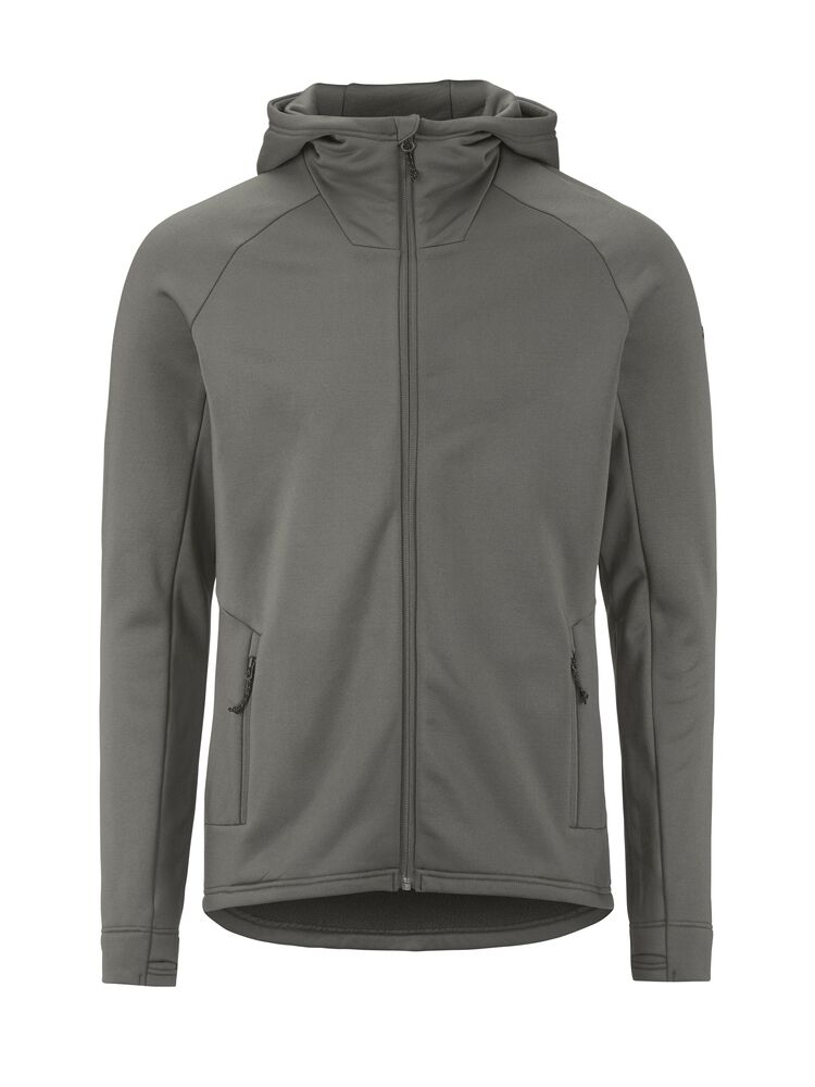 Craft ADV Explore Power Fleece Hood Jkt M sportschoenen granite