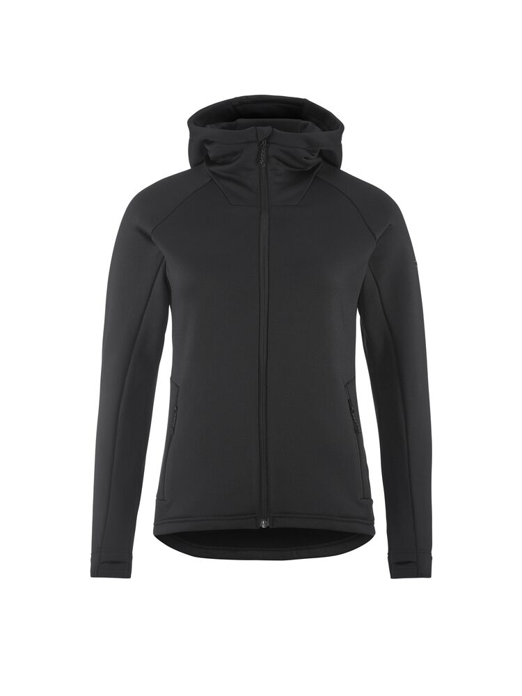 Craft ADV Explore Power Fleece Hood Jkt W sportschoenen black