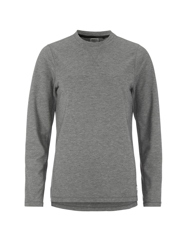 Craft Thermal Mesh CN W thermoshirts dk grey melange
