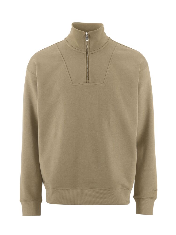 Craft Frequent HZ Sweatshirt M sporttruien taupe