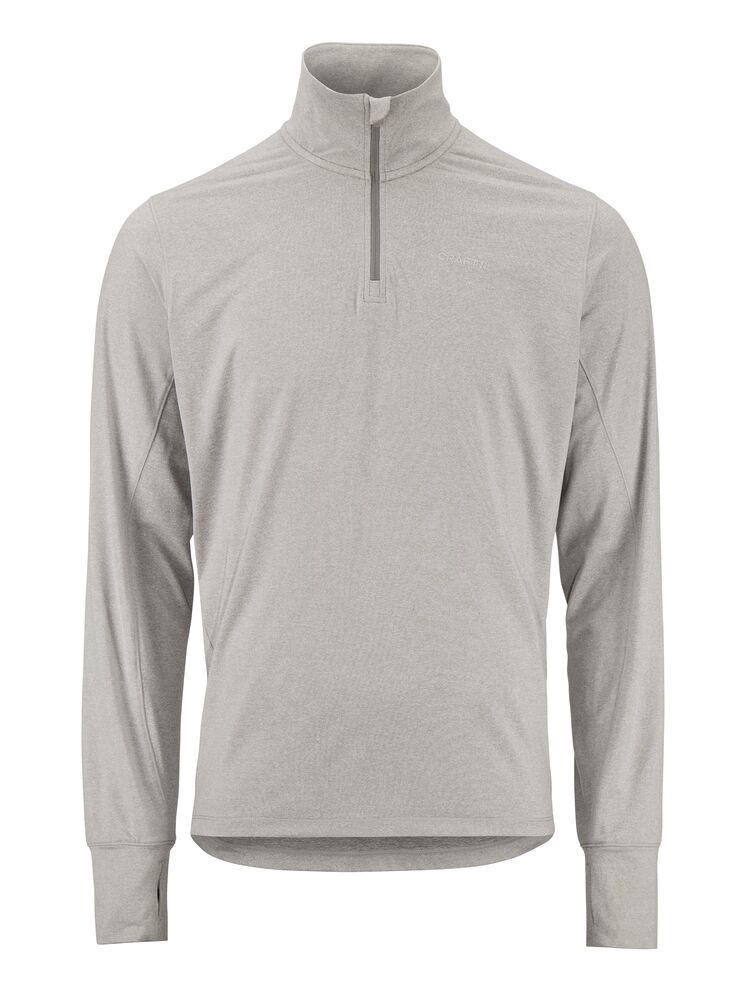 Craft Flow HZ LS M sporttruien grey melange