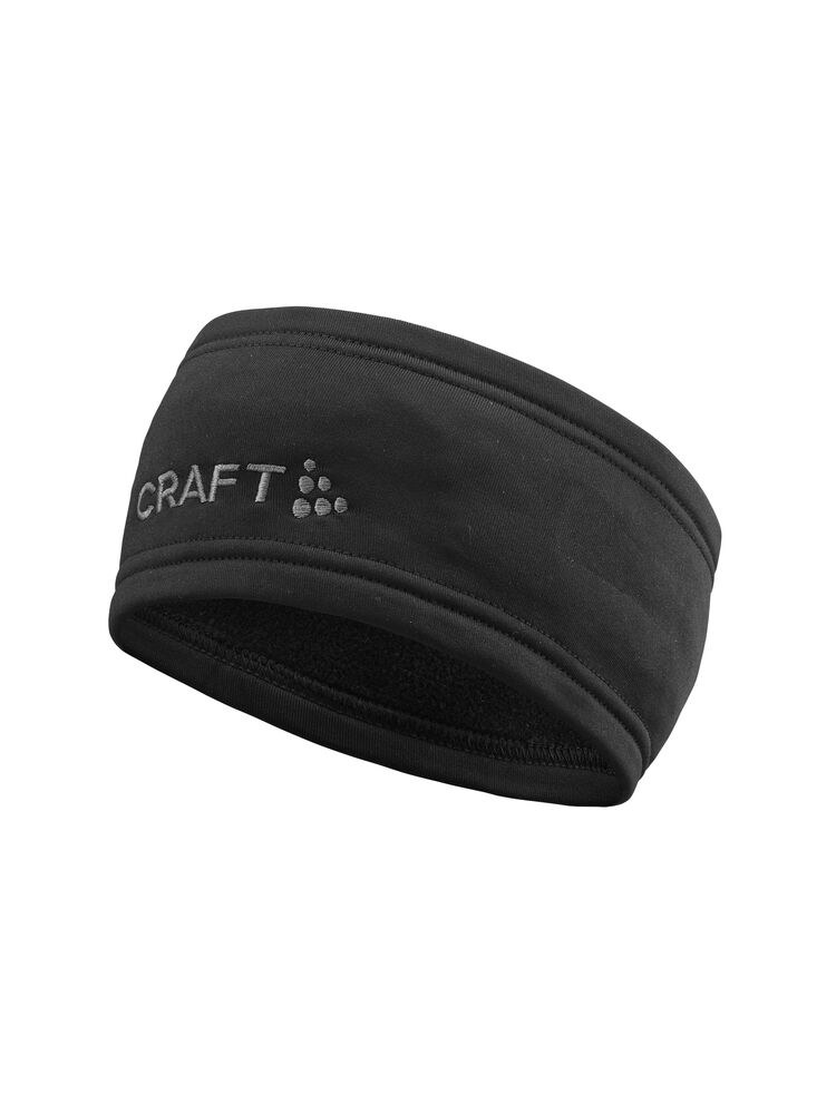 Craft Explore Power Fleece Headband muts black