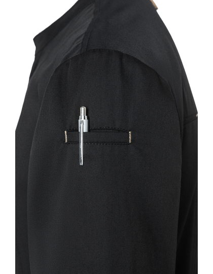 Karlowsky Chef Jacket Green-Generation koksbuis stofdetail