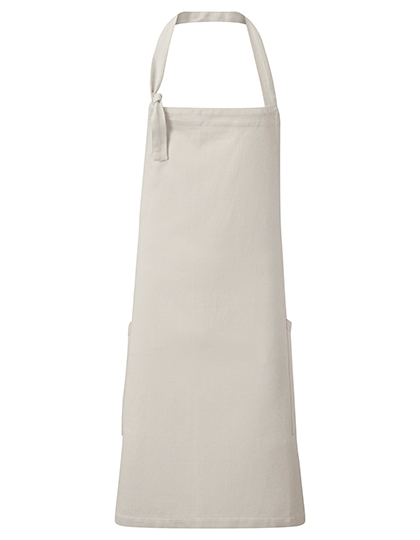 Premier Workwear Regenerate Sustainable Bib Apron schort achterzijde