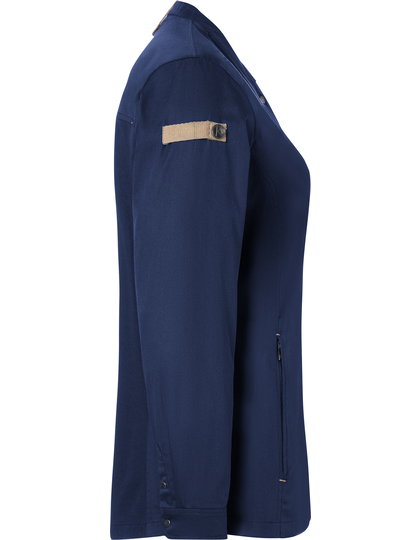 Karlowsky Ladies Chefs Jacket Green-Generation koksbuis zijaanzicht