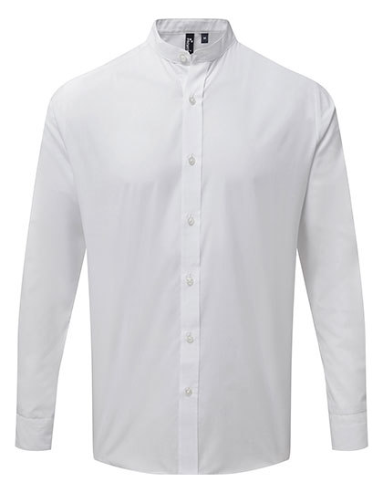Premier Workwear Men´s Grandad Shirt overhemd achterzijde