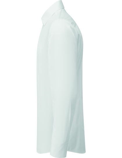 Premier Workwear Men´s Recyclight Poplin Shirt overhemd gedragen
