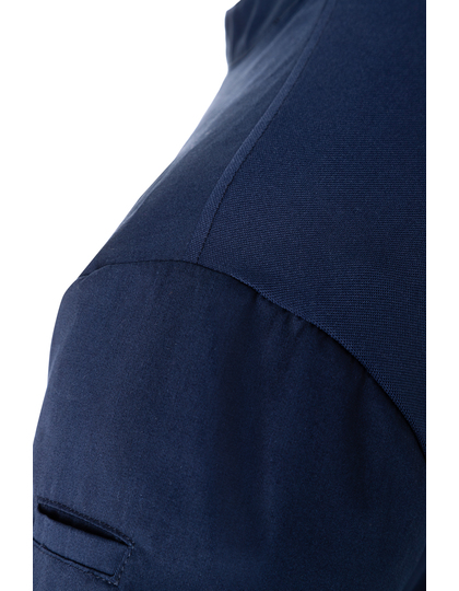 Karlowsky Women´s Short-Sleeved Work Shirt Performance overhemd detail sluiting