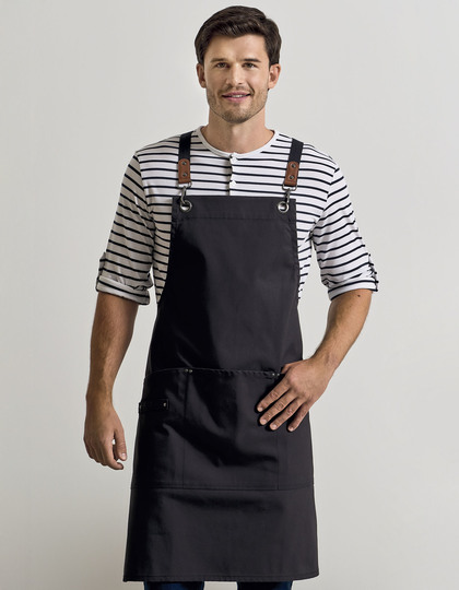 Premier Workwear Clip n Clasp Cross-Back Bib Apron schort
