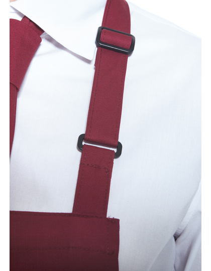 Karlowsky Oversized Bib Apron Basic schort detailfoto
