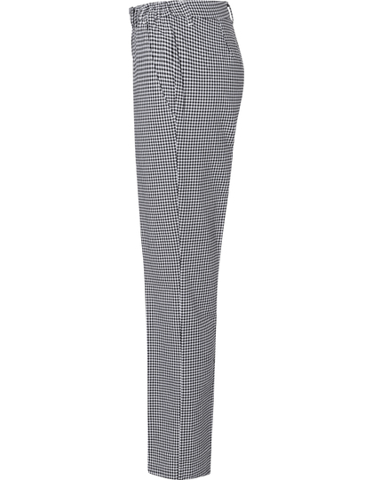 Karlowsky Ladies Pepitatrousers Basic werkbroek gedragen