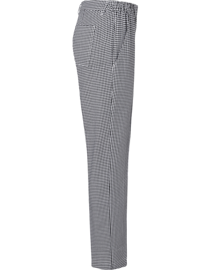 Karlowsky Ladies Pepitatrousers Basic werkbroek zijaanzicht