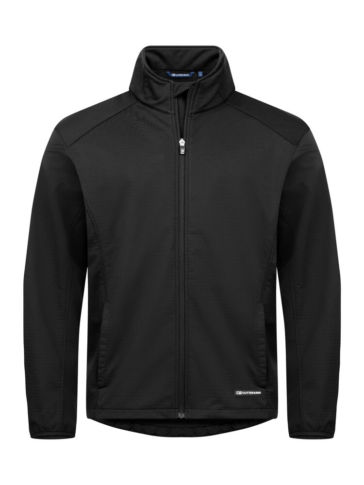 Cutter & Buck Oak Harbor Softshell Jacket Heren softshell jassen zwart