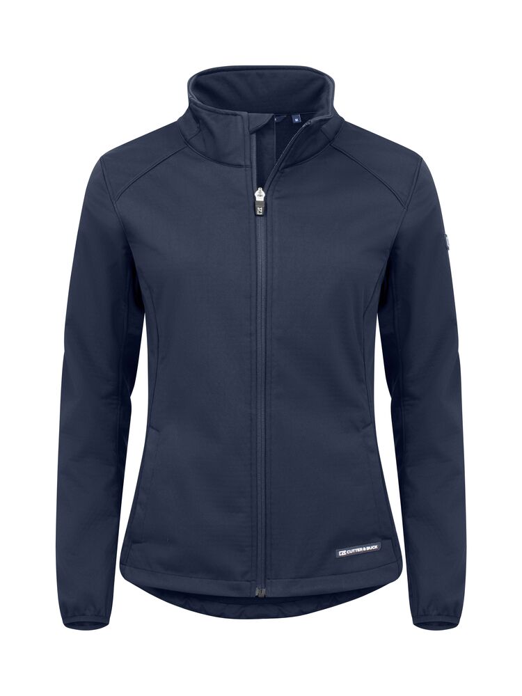 Cutter & Buck Oak Harbor Softshell Jacket Dames softshell jassen dark navy