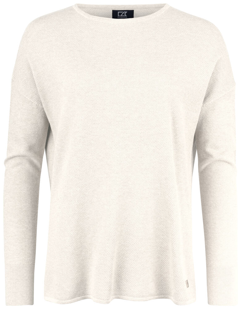 Cutter & Buck Carnation Sweater Dames trui offwhite