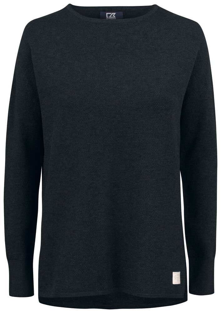 Cutter & Buck Carnation Sweater Dames trui zwart