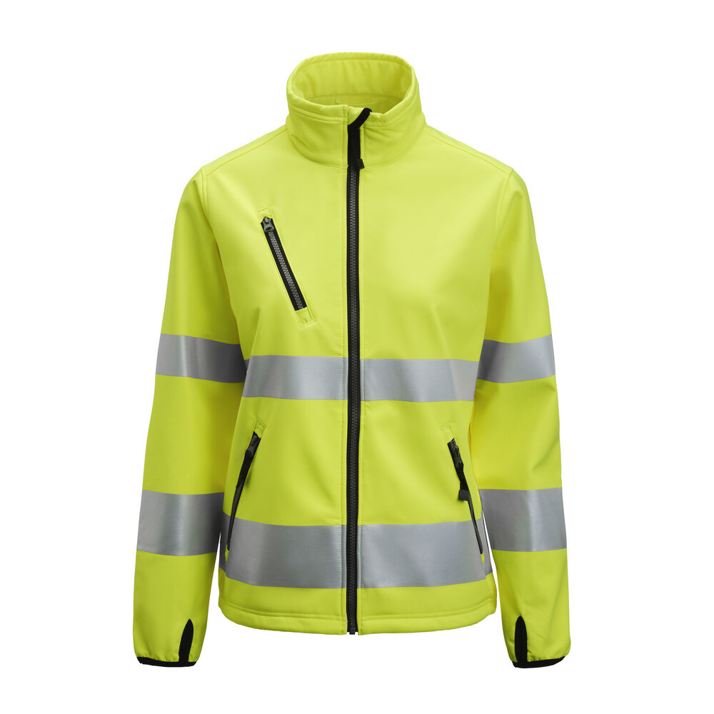 Jobman 1210 Hi-Vis Women’s Softshell Jacket softshell jassen