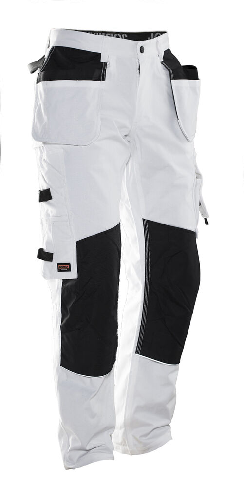 Jobman 2179 Women's Painter Trousers lange werkbroeken wit zwart