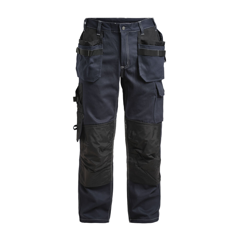 Jobman 2200 Trousers Cotton HP lange werkbroeken navy zwart