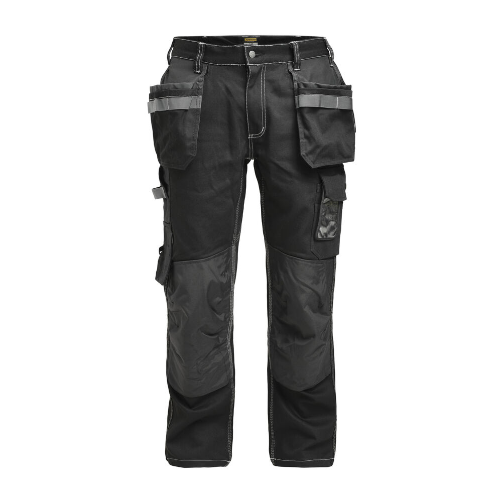 Jobman 2200 Trousers Cotton HP lange werkbroeken zwart