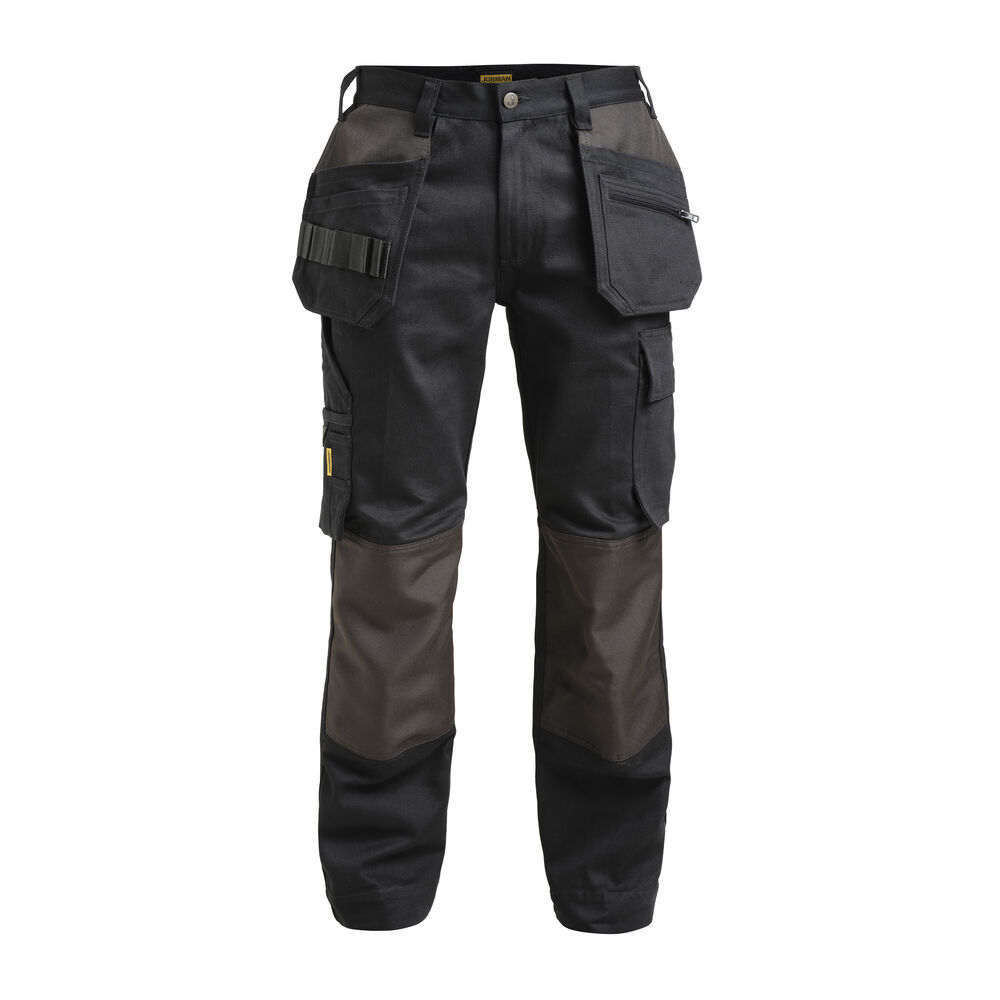 Jobman 2312 Trousers Cotton HP lange werkbroeken zwart