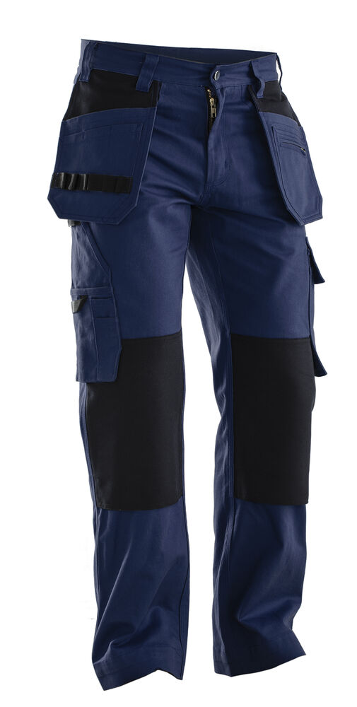Jobman 2312 Trousers Cotton HP lange werkbroeken navy zwart