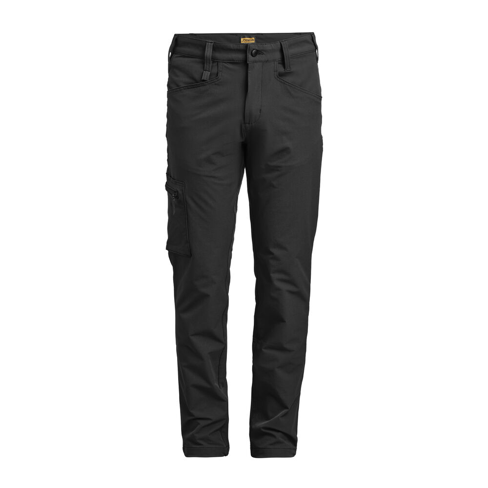 Jobman 2318 Service Trousers Stretch lange werkbroeken zwart