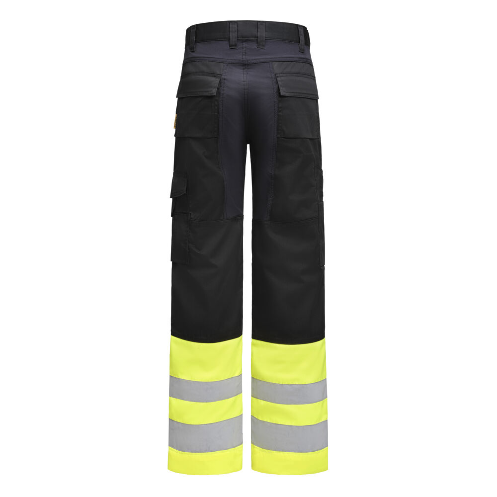 Jobman 2417 Service Trousers Stretch Hi-vis lange werkbroeken