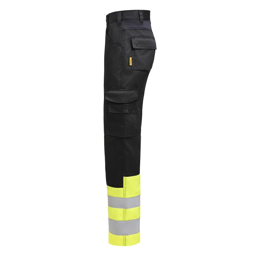 Jobman 2417 Service Trousers Stretch Hi-vis lange werkbroeken