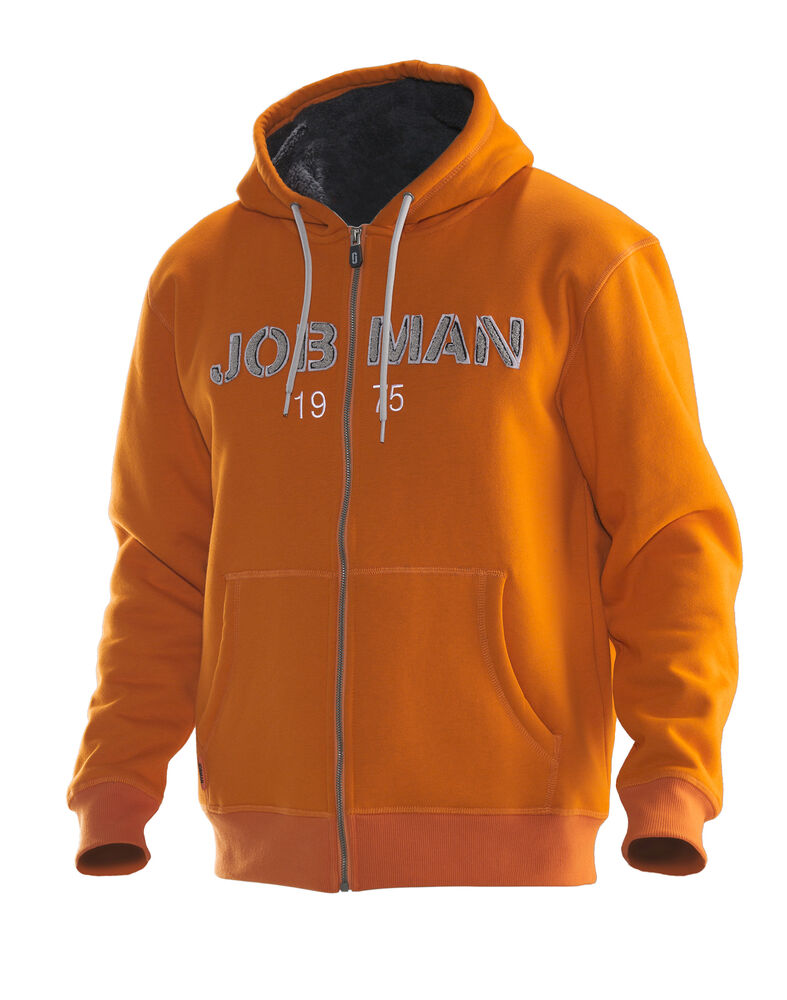 Jobman 5154 Vintage Hoodie Lined trui