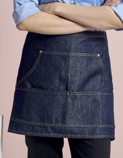 Premier Workwear Jeans Stitch Denim Waist Apron sloof