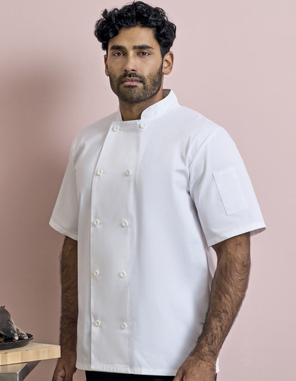 Premier Workwear Short Sleeve Chef´s Jacket koksbuis