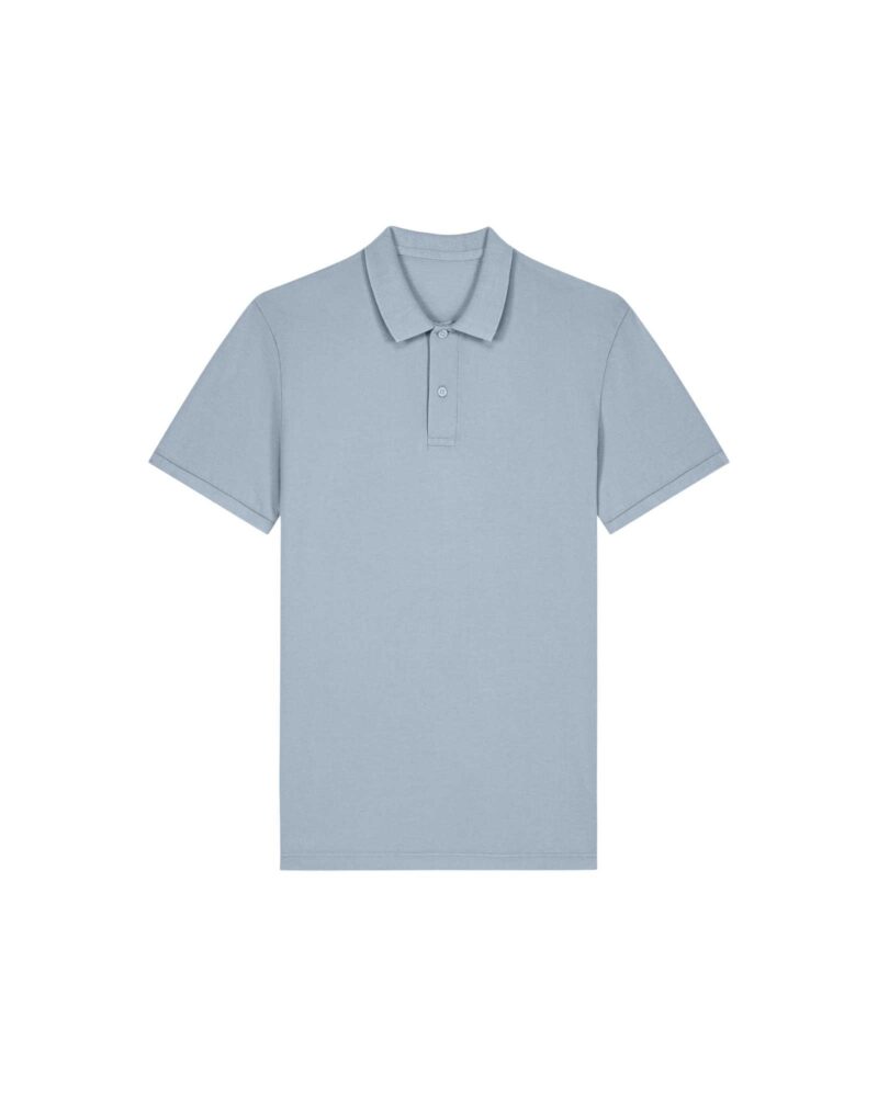 Stanley/Stella Coaster Vintage poloshirts g dyed blue stone