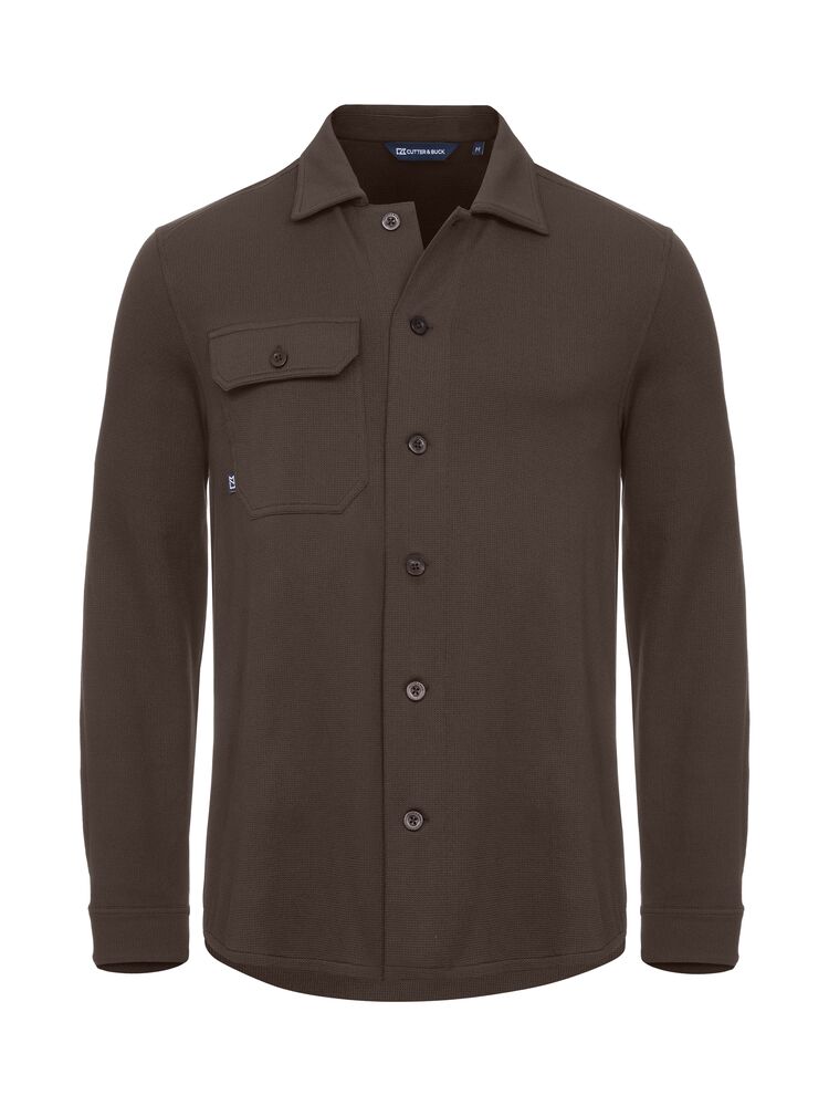 Cutter & Buck Advantage Leisure Shirt Heren Dark Mocca