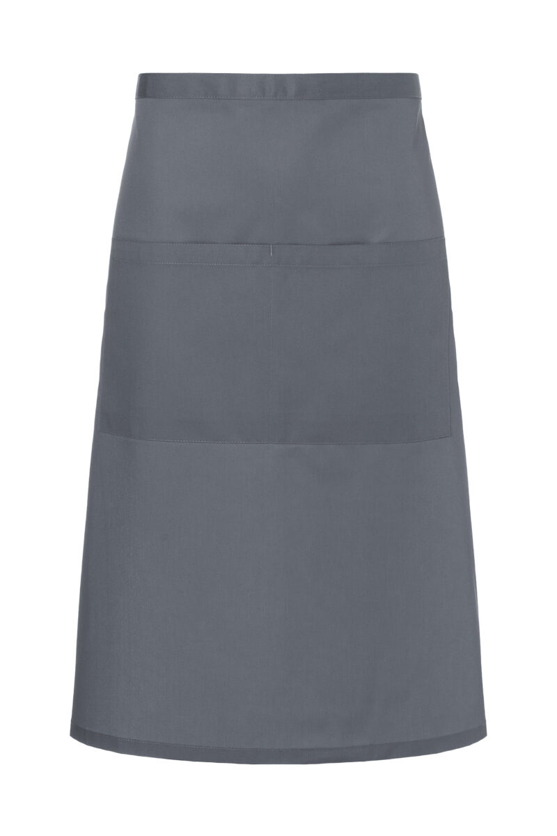 Karlowsky Bistro Apron Basic With Pocket in antraciet