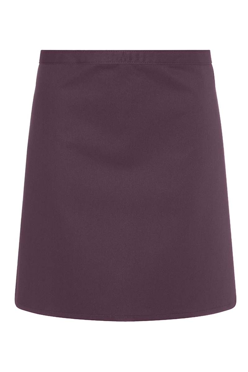 Karlowsky Basic Waist Apron in aubergine