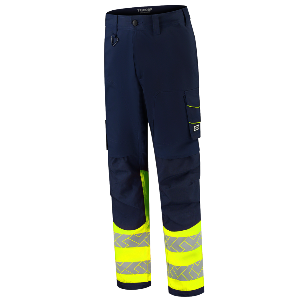 Tricorp Werkbroek Functional Stretch High Vis Redefined Ink-Fluor Yellow