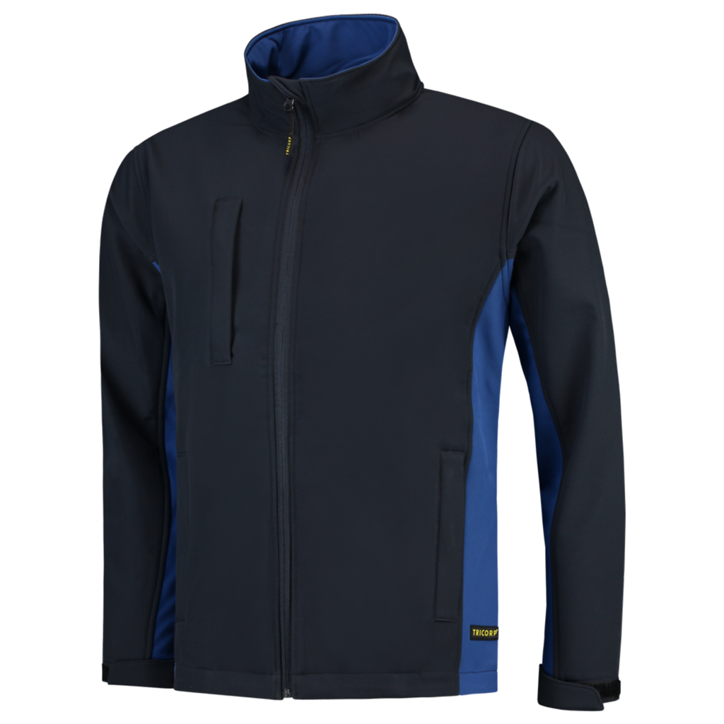 Tricorp Softshell Bicolor Navy-Royal Blue