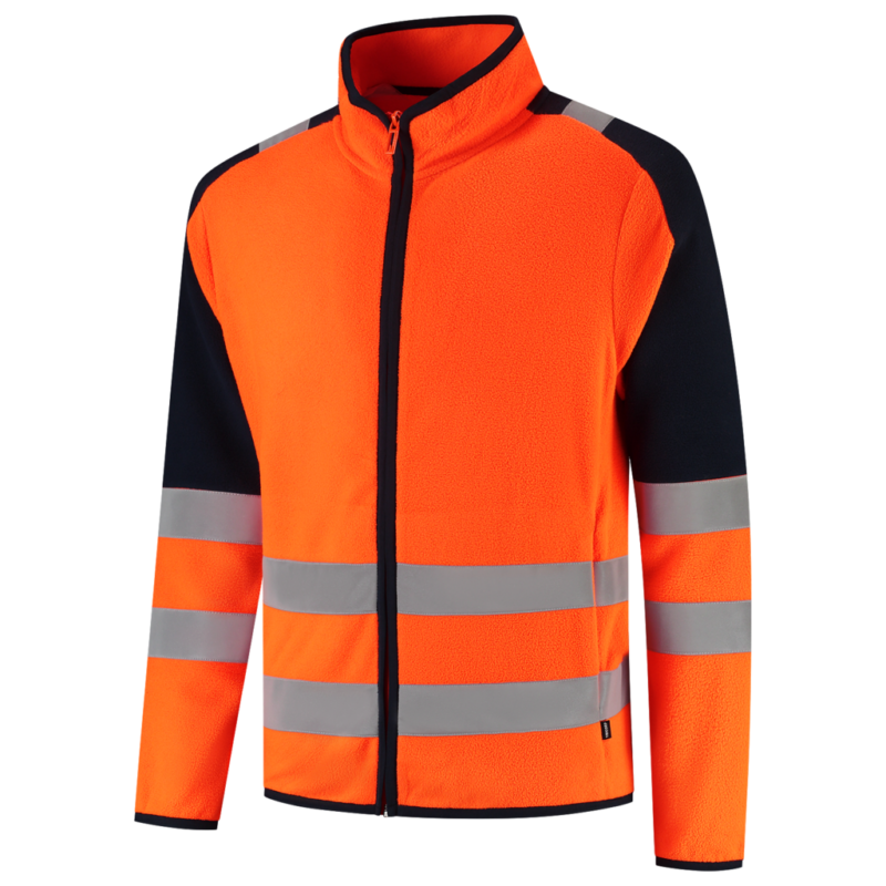 Tricorp Fleecejack High Vis Redefined Fluor Orange-Ink