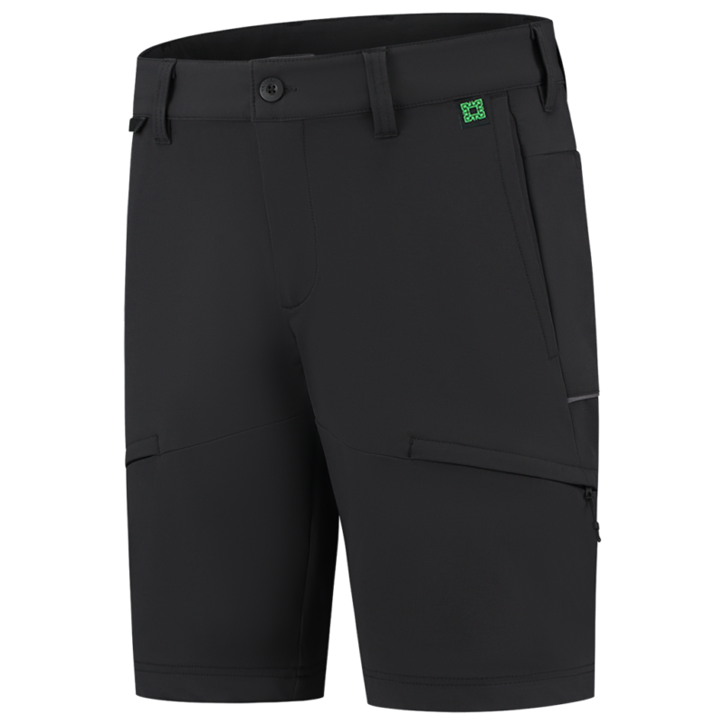 Tricorp Werkbroek Fitted Stretch Kort RE2050 Black