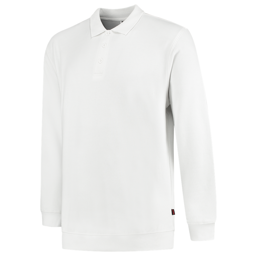 Tricorp Polosweater Boord 60°C Wasbaar White