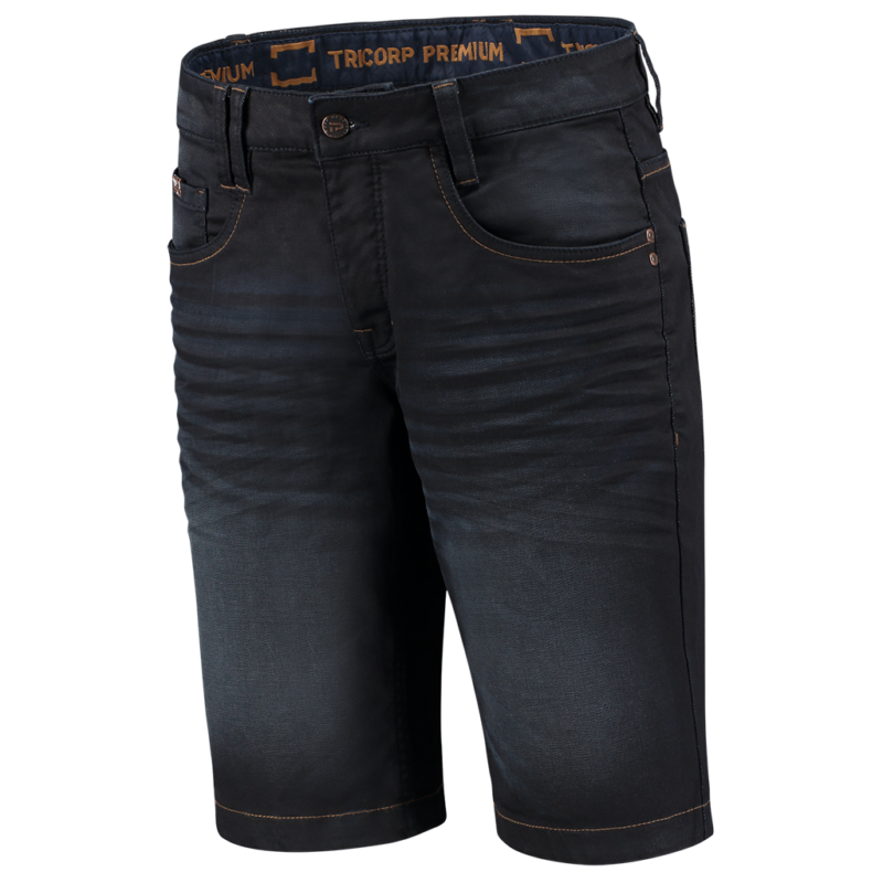 Tricorp Jeans Premium Stretch Kort Denim Blue