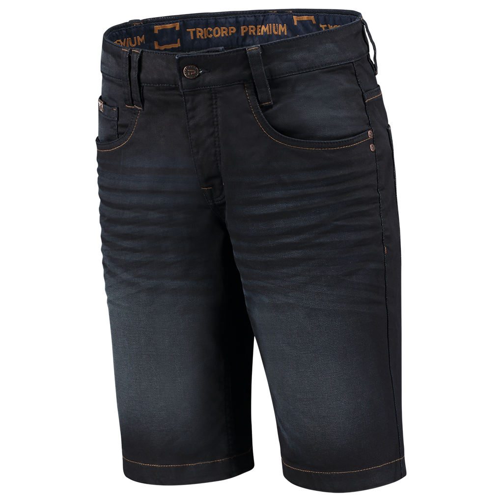 Tricorp Jeans Premium Stretch Kort Denim Blue
