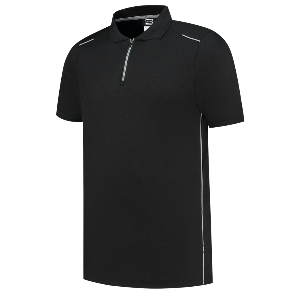 Tricorp Poloshirt Accent Black-Grey