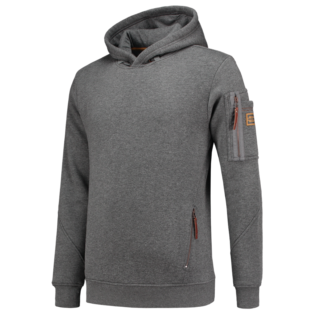 Tricorp Sweater Premium Capuchon Stone Melange