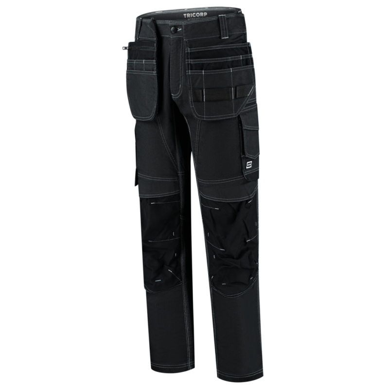 Tricorp Jeans Werkbroek Functional Stretch Redefined Tool Pockets Black