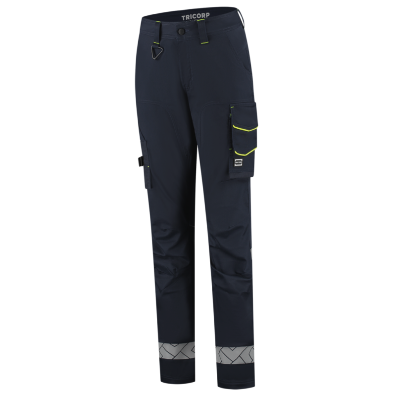 Tricorp Werkbroek Functional Stretch Reflective Redefined Dames Ink-Fluor Yellow